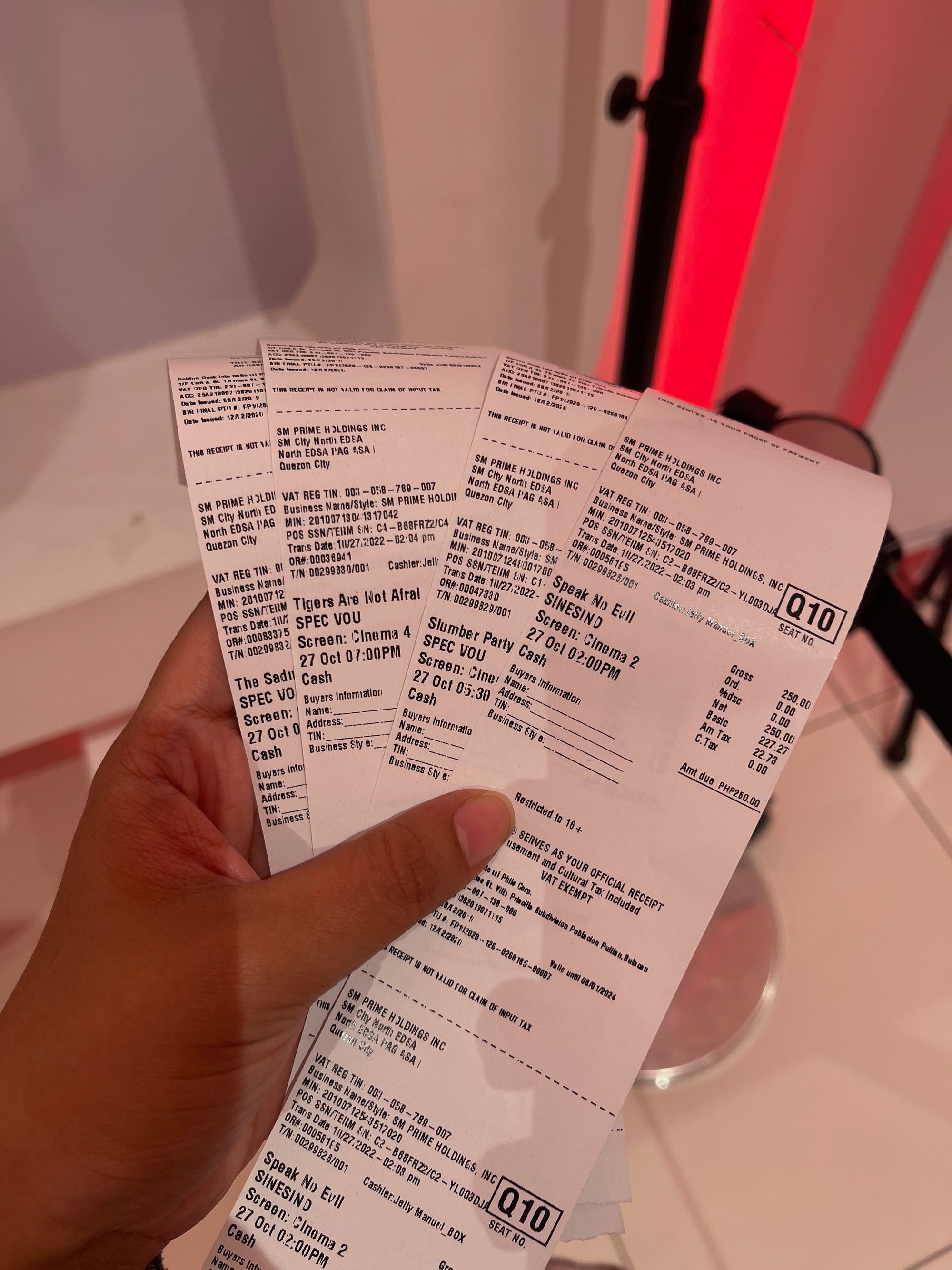 My Sine Sindak Experience at SM Cinema